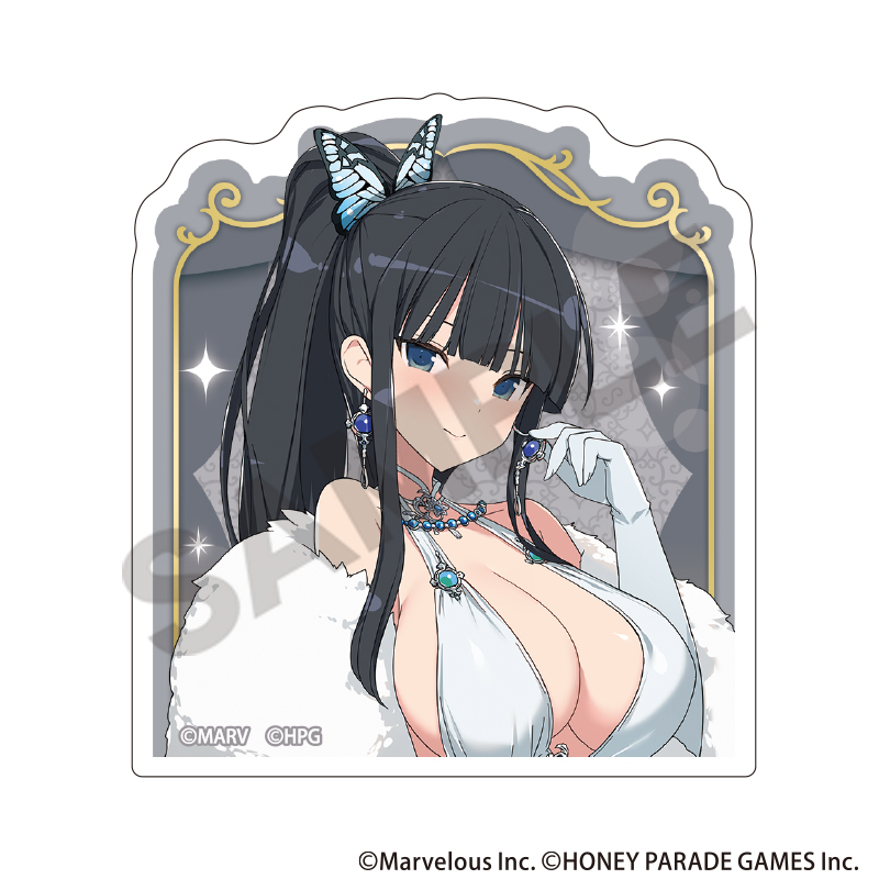 シノビマスター 閃乱カグラ NEW LINK_スタンドメモクリップ　斑鳩　パーティードレス