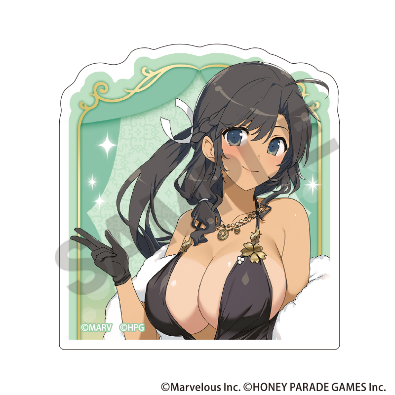 シノビマスター 閃乱カグラ NEW LINK_スタンドメモクリップ　焔　パーティードレス