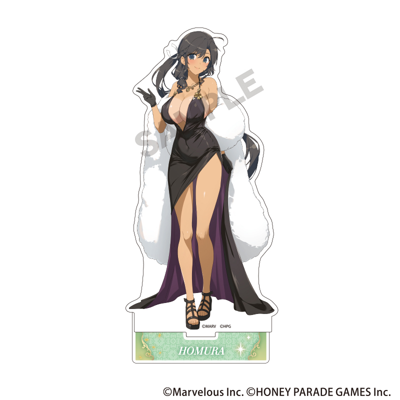 シノビマスター 閃乱カグラ NEW LINK_アクリルスタンド　焔　パーティードレス