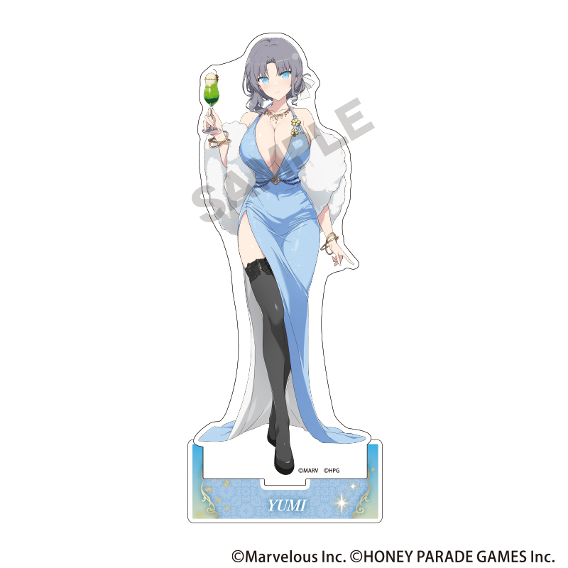 シノビマスター 閃乱カグラ NEW LINK_アクリルスタンド　雪泉　パーティードレス