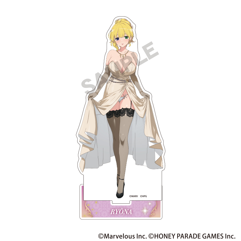 シノビマスター 閃乱カグラ NEW LINK_アクリルスタンド　両奈　パーティードレス