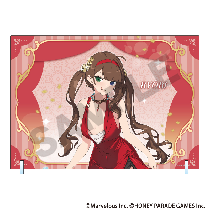 シノビマスター 閃乱カグラ NEW LINK_A4アクリルパネル　両備　パーティードレス