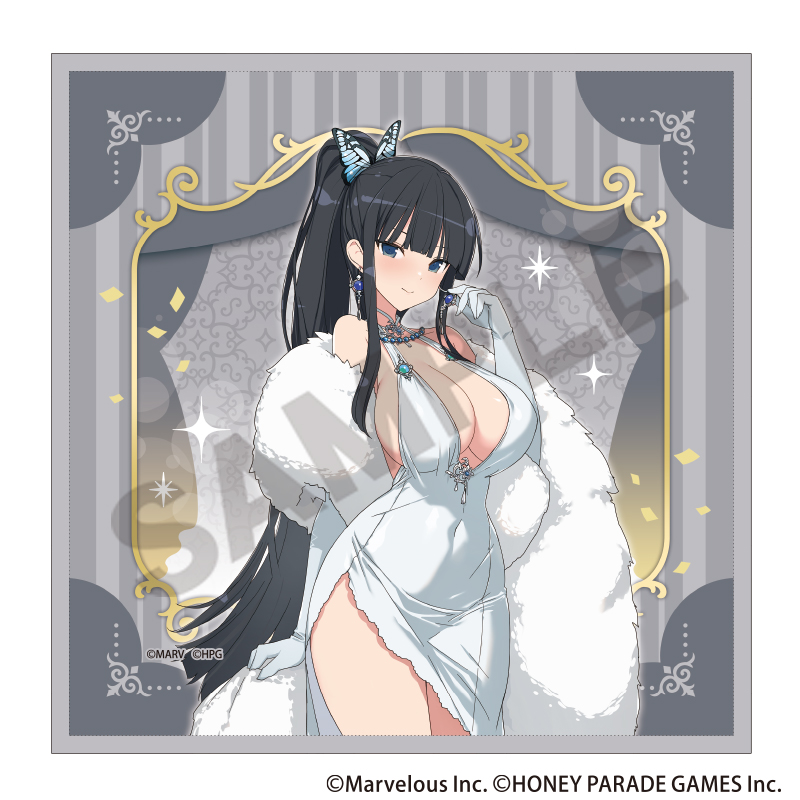 シノビマスター 閃乱カグラ NEW LINK_マイクロファイバークロス　斑鳩　パーティードレス