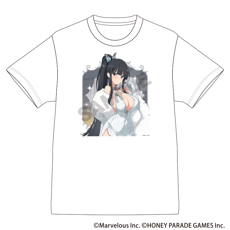 シノビマスター 閃乱カグラ NEW LINK_Tシャツ　斑鳩　パーティードレス