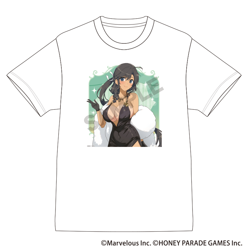 シノビマスター 閃乱カグラ NEW LINK_Tシャツ　焔　パーティードレス