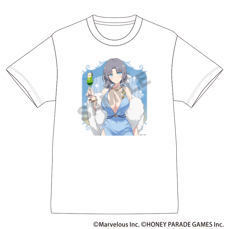 シノビマスター 閃乱カグラ NEW LINK_Tシャツ　雪泉　パーティードレス