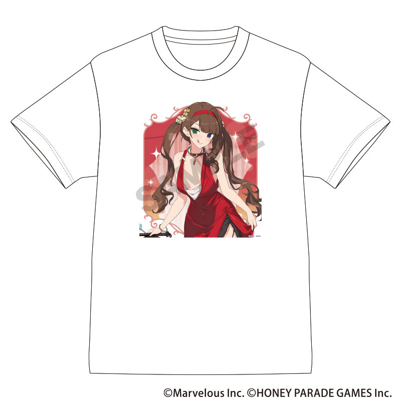 シノビマスター 閃乱カグラ NEW LINK_Tシャツ　両備　パーティードレス