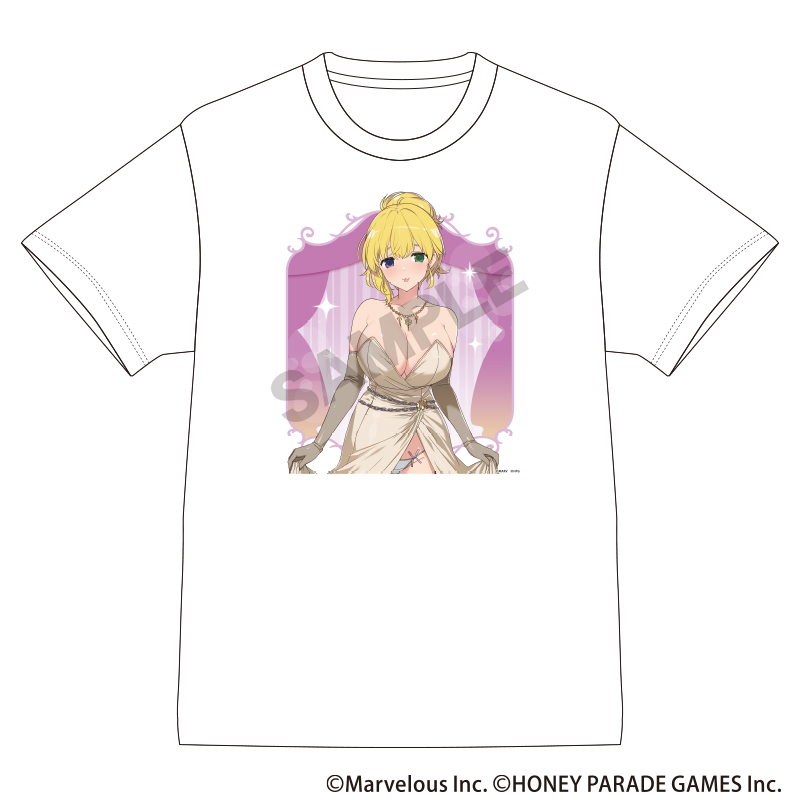 シノビマスター 閃乱カグラ NEW LINK_Tシャツ　両奈　パーティードレス