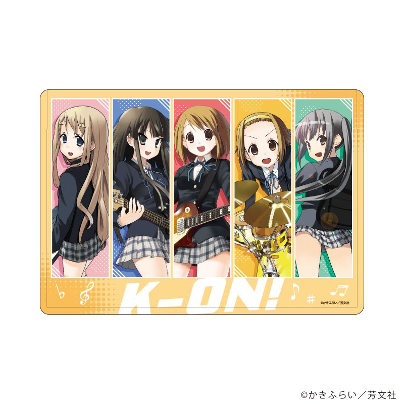 けいおん カスタムクリアポートレートセット けいおん！_キャラクリアケース01/集合A(公式イラスト) | けいおん