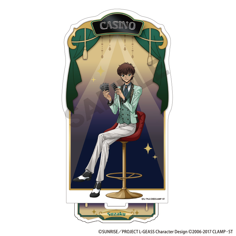 コードギアス 反逆のルルーシュ_アクリルスタンド スザク カジノA