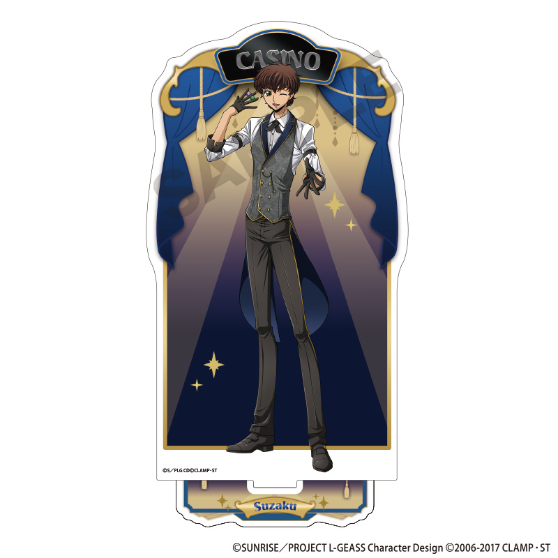 コードギアス 反逆のルルーシュ_アクリルスタンド スザク カジノB