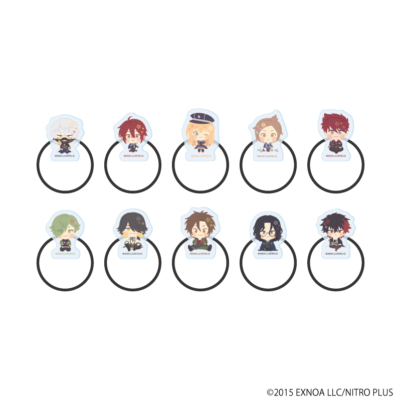 わんぱく！刀剣乱舞_アクリルヘアゴム07/コンプリートセット(全10種)【コンプリートセット/10個入り】