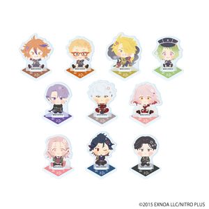 わんぱく！刀剣乱舞_アクリルぷちスタンド10/コンプリートセット(全10種)【コンプリートセット/10個入り】