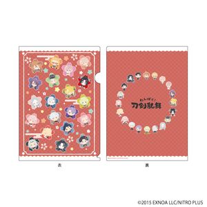 わんぱく！刀剣乱舞_クリアファイル35/総柄