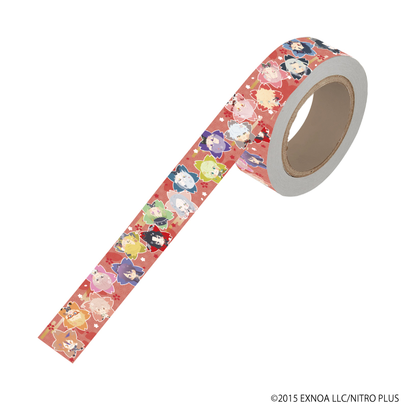 わんぱく！刀剣乱舞_マスキングテープ11/総柄