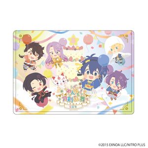 わんぱく！刀剣乱舞_硬質クリアケース01/総柄