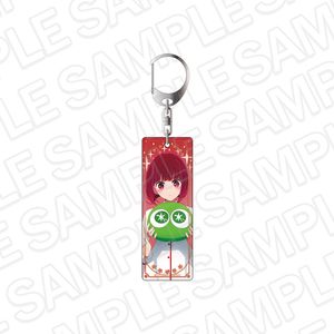 【推しの子】×ぷよぷよ_プレートキーホルダー 有馬かな