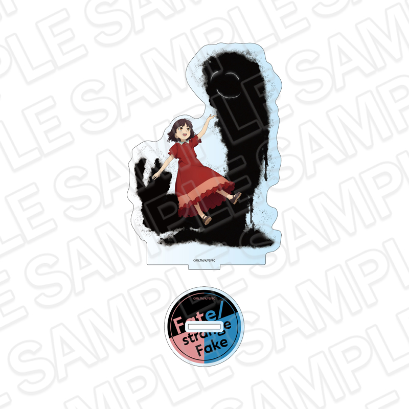 Fate/strange Fake_アクリルフィギュア 繰丘椿&ライダー