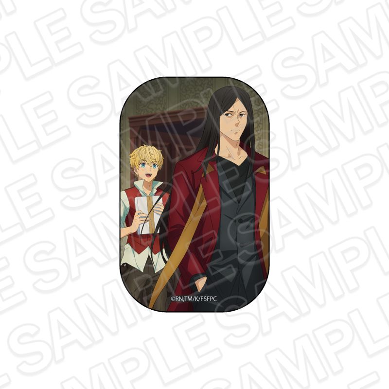 Fate/strange Fake_スクエアカンバッジ フラット・エスカルドス&ロード