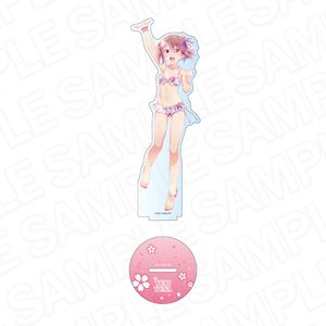 結城友奈は勇者である 大満開の章_ホログラムデカアクリルスタンド PALE TONE series 結城友奈 桜水着 ver.