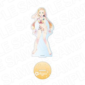 結城友奈は勇者である 大満開の章_ホログラムデカアクリルスタンド PALE TONE series 犬吠埼風 桜水着 ver.