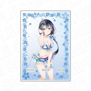 結城友奈は勇者である 大満開の章_アクリルスマホスタンド PALE TONE series 東郷美森 桜水着 ver.