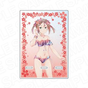 結城友奈は勇者である 大満開の章_アクリルスマホスタンド PALE TONE series 三好夏凜 桜水着 ver.