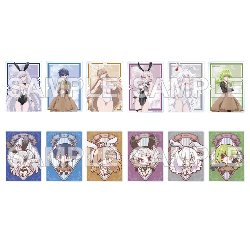 死亡遊戯で飯を食う。_トレーディングアクリルカード CANDLE WOODS ver.　【コンプリートOPP／12パック入り】