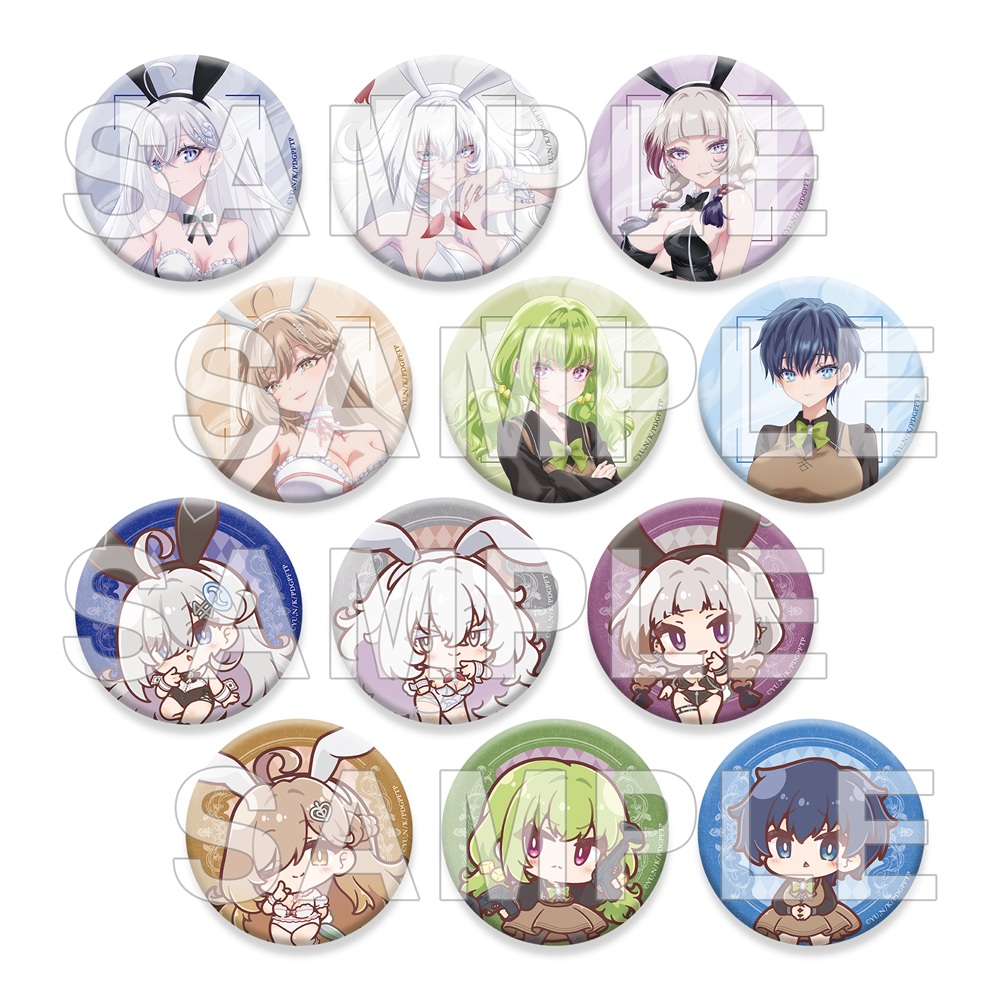 死亡遊戯で飯を食う。_トレーディング缶バッジ CANDLE WOODS ver.　【コンプリートBOX／12個入り】