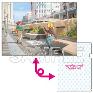 ラブライブ!サンシャイン!!_クリアファイル Aqours 鞠莉&ルビィ