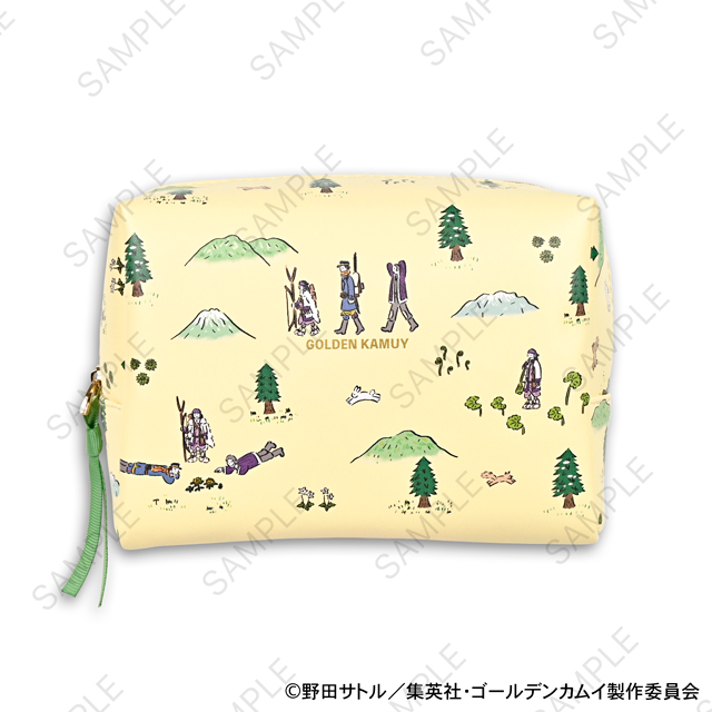 ゴールデンカムイ_鬼頭祈コラボ ボックスポーチA(杉元一派)