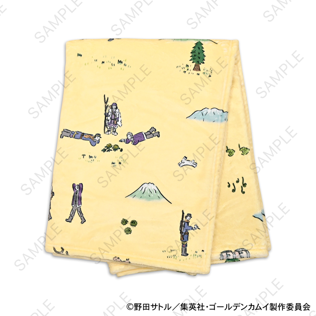 ゴールデンカムイ_鬼頭祈コラボ ビッグブランケットA(杉元一派)