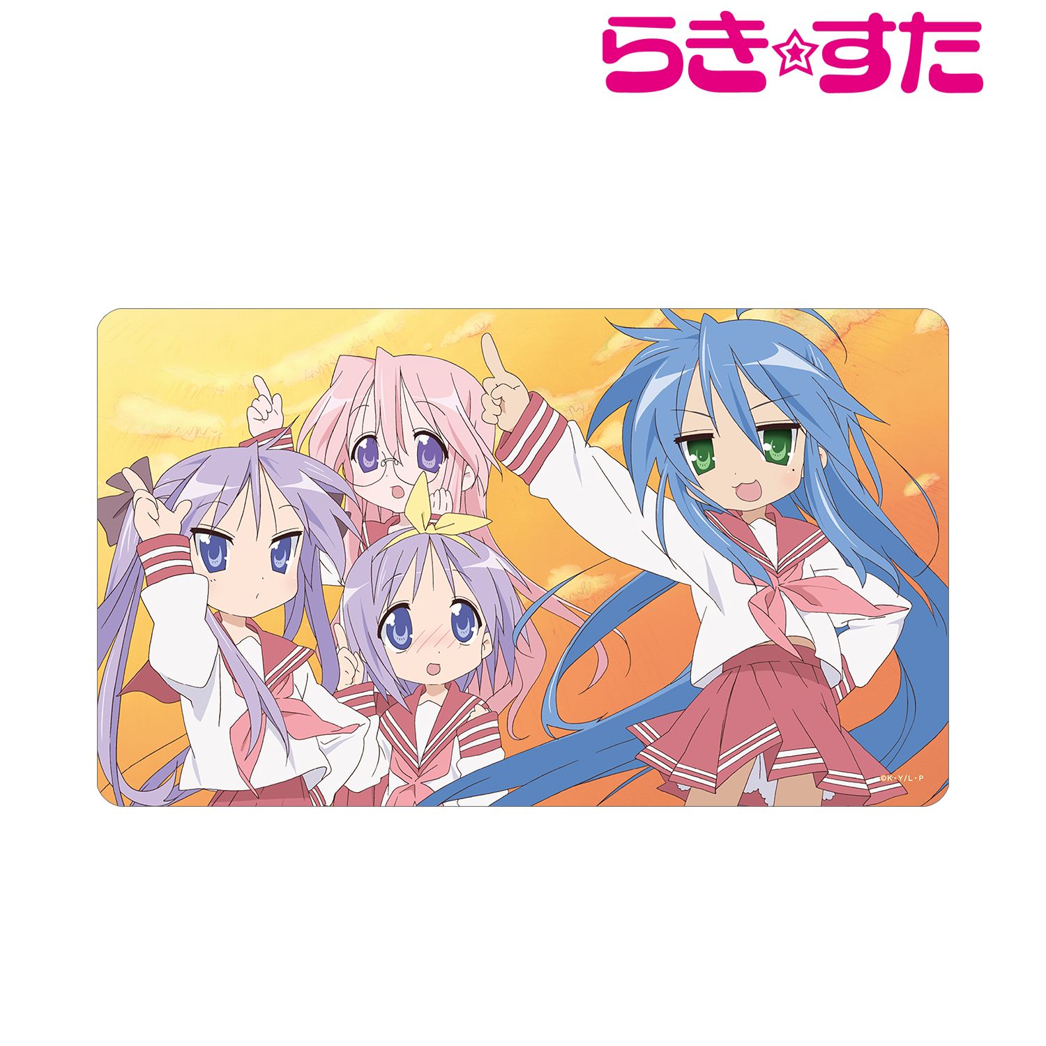 らき☆すた_マルチデスクマット ver.A