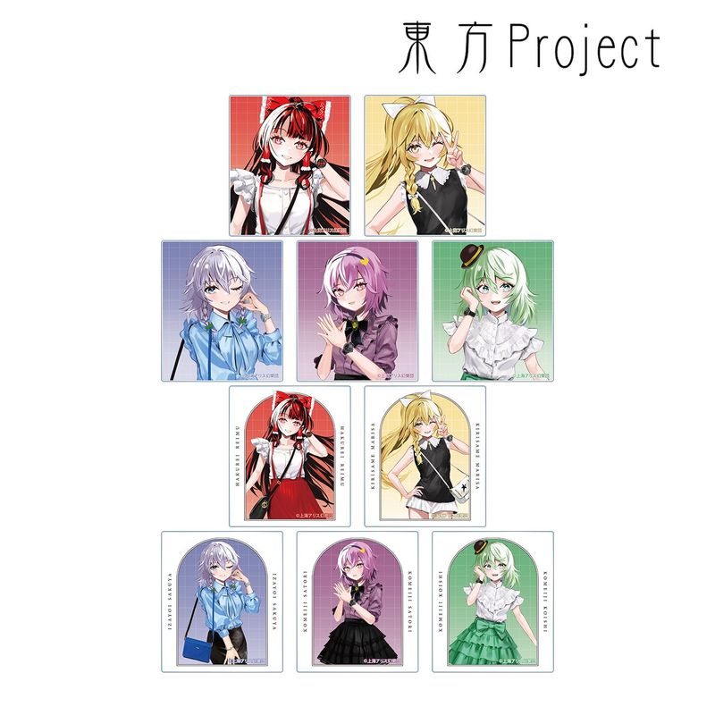 東方Project_松本能人イラスト ウォッチコーデver. トレーディング