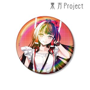 東方Project_松本能人イラスト 博麗霊夢 ウォッチコーデver. 75mmオーロラ缶バッジ