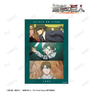 進撃の巨人_リヴァイ 場面写クリアカード