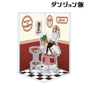 ダンジョン飯_描き下ろし センシ アメリカンダイナーver. ジオラマ風アクリルスタンド