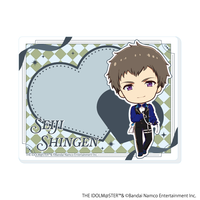 アイドルマスター SideM_アクリルカード11/信玄 誠司 ホワイトデーライブ2026 -Bitter Style by 2022-(ミニキャライラスト)