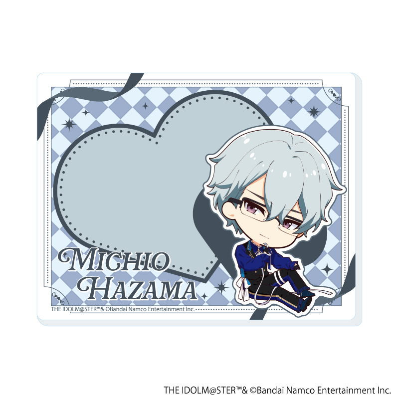 アイドルマスター SideM_アクリルカード13/硲 道夫 ホワイトデーライブ2026 -Bitter Style by 2022-(ミニキャライラスト)