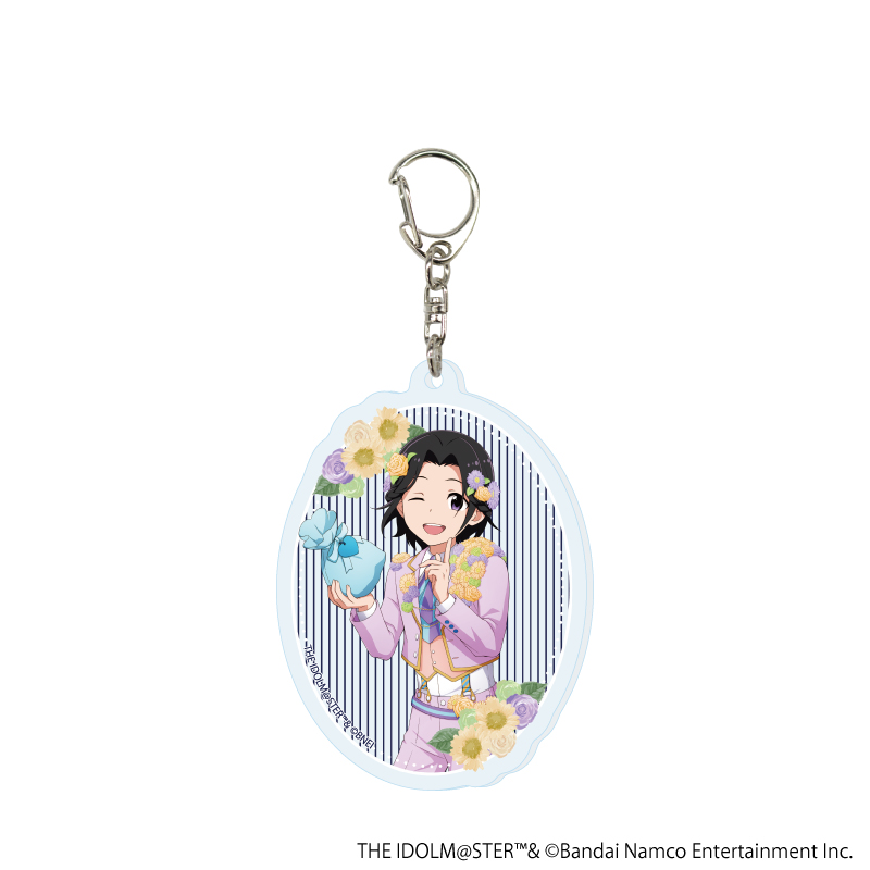 アイドルマスター SideM_アクリルキーホルダー17/岡村 直央 ホワイトデーライブ2022(公式イラスト)