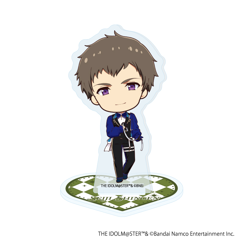 アイドルマスター SideM_アクリルぷちスタンド18/信玄 誠司 ホワイトデーライブ2026 -Bitter Style by 2022-(ミニキャライラスト)