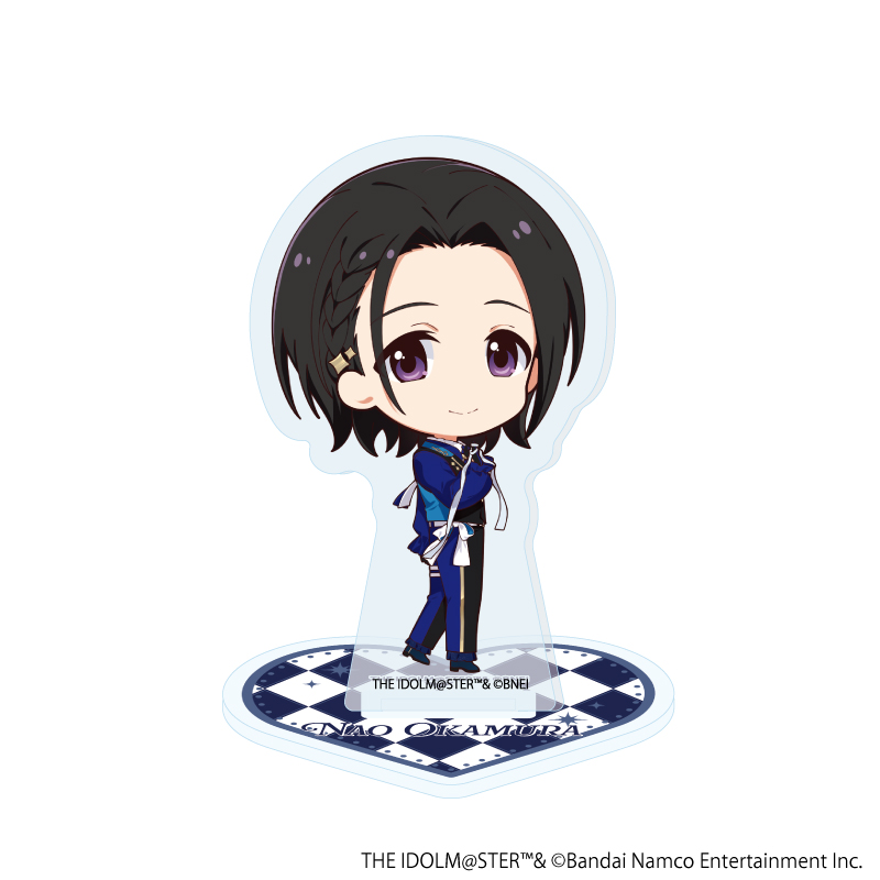 アイドルマスター SideM_アクリルぷちスタンド19/岡村 直央 ホワイトデーライブ2026 -Bitter Style by 2022-(ミニキャライラスト)