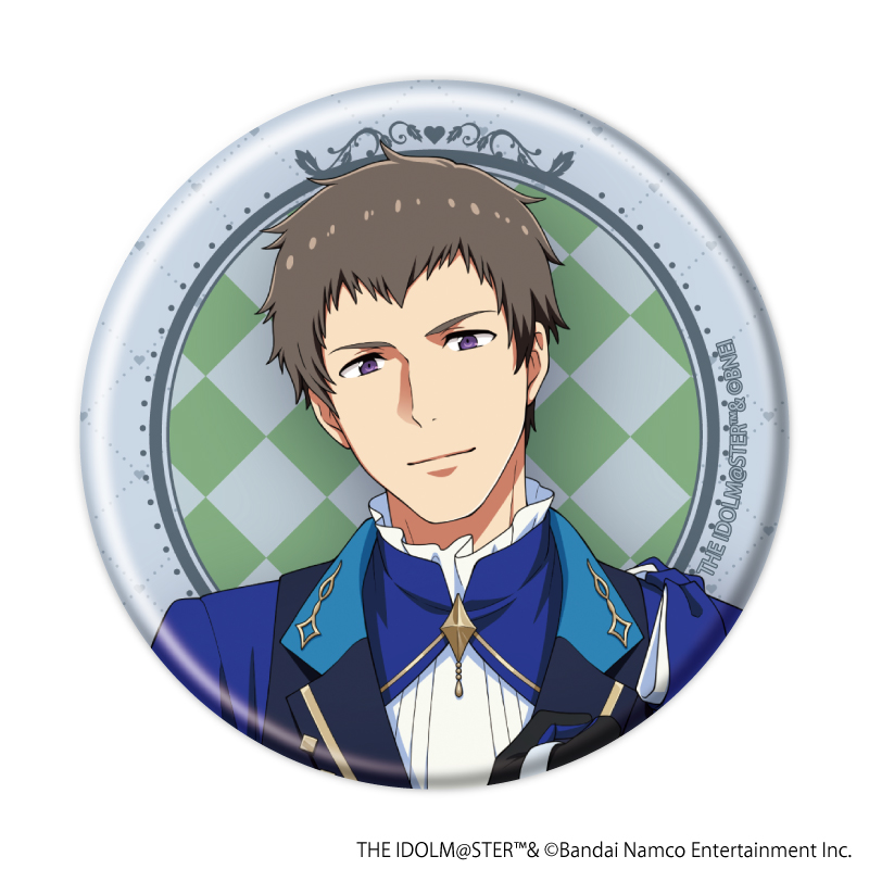 アイドルマスター SideM_缶バッジ23/信玄 誠司 ホワイトデーライブ2026 -Bitter Style by 2022-(描き下ろしイラスト)