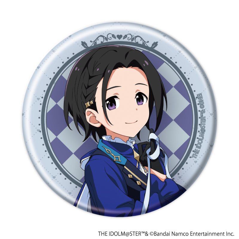 アイドルマスター SideM_缶バッジ24/岡村 直央 ホワイトデーライブ2026 -Bitter Style by 2022-(描き下ろしイラスト)