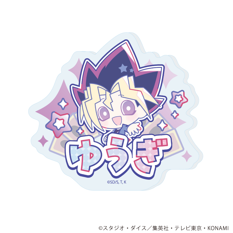遊☆戯☆王デュエルモンスターズ Design produced by Sanrio_おなまえプレートバッジ02/武藤遊戯(コラボイラスト)