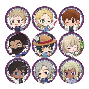 ダンジョン飯_トレーディング缶バッジ(職業服)　【BOX／9個入り】