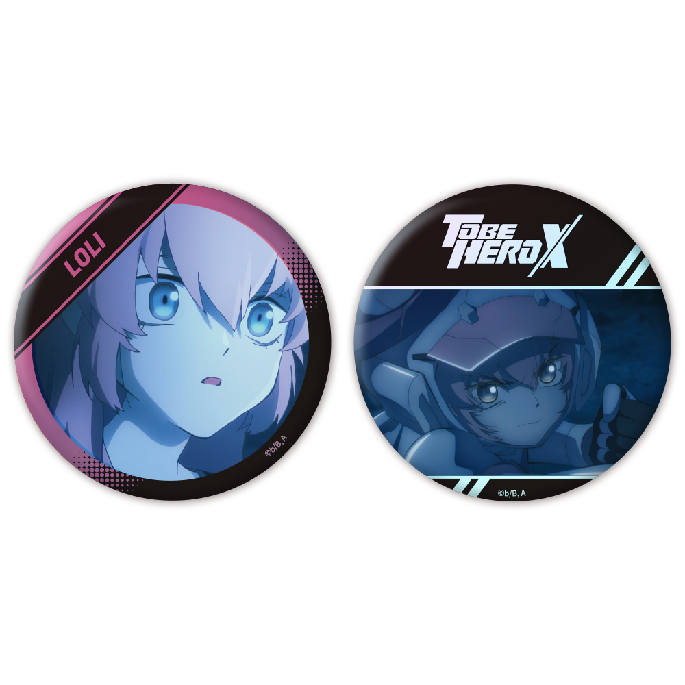 TO BE HERO X 公式正規品 オーロラ缶バッジ ロリ 20個 TO BE HERO X_オーロラ缶バッジ2個セット ロリ | TO BE HERO X公式