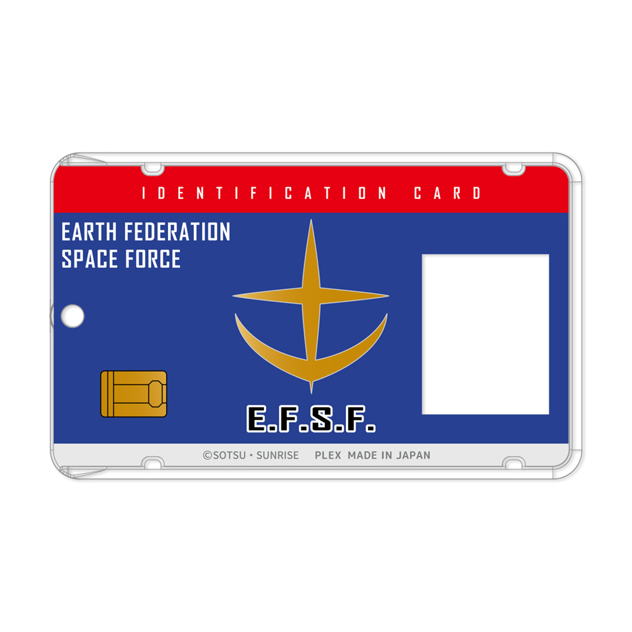 機動戦士ガンダム_なりきりアクリルパスケース 地球連邦宇宙軍