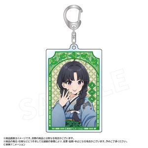 ガールズバンドクライ_描き下ろし和装デニムver.　スクエアキーホルダー　C　安和 すばる