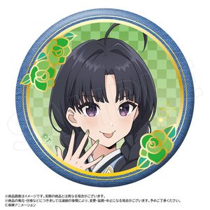 ガールズバンドクライ_描き下ろし和装デニムver.　BIG箔押し缶バッジ　C　安和 すばる